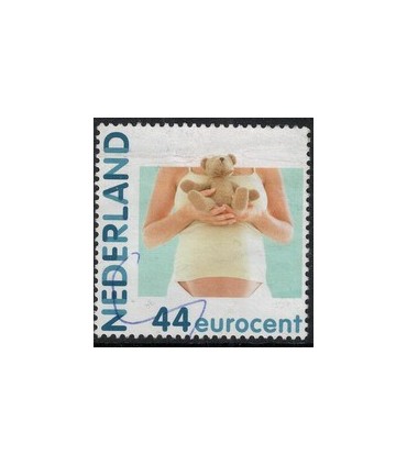 2682 Hb-27 Hallmark meisje met Teddybeer (o) penontaarding