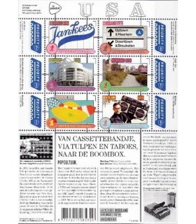 3325 - 3330a Grenzeloos Nederland - USA (xx)