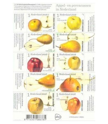 3431 - 3440 Appel en perenrassen (xx) vel