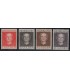 534 - 537 Koningin Juliana (xx)