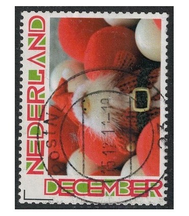 Kerstzegel kerstman (o) 2.