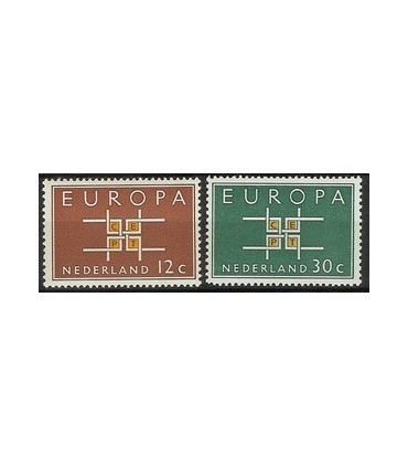 800 - 801 Europa zegels (xx)