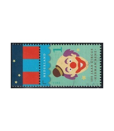 2870 Circus Renz clown (o) TAB