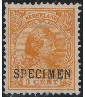 034 Prinses Wilhelmina (x) Specimen lees!
