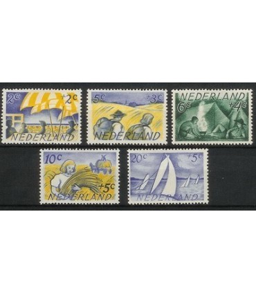 513 - 517 Zomerzegels (x)