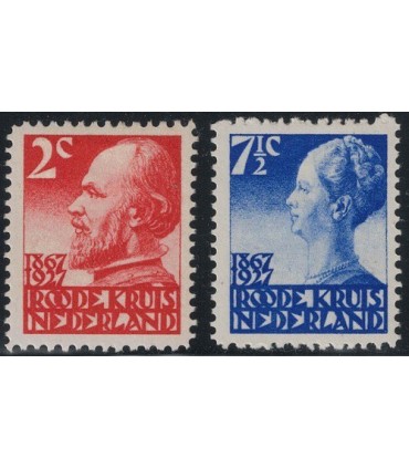 203B - 207B RodeKruis zegels (x)