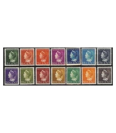 332 - 345 Koningin Wilhelmina (x)