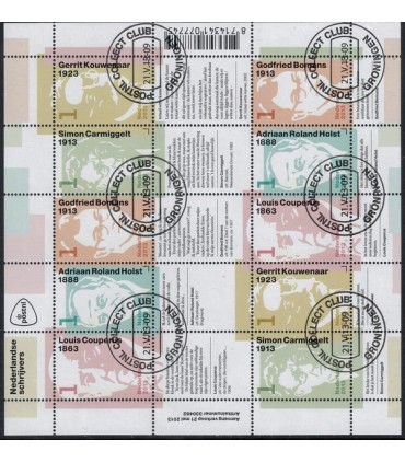 3059 - 3063 Nederlandse Schrijvers (o)