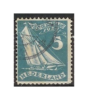215 Olympiade zegel (o)