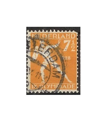 216 Olympiade zegel (o)