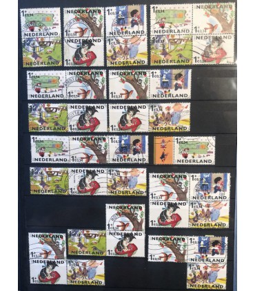 3362 Kinderpostzegels (o) combinaties