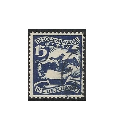 218 Olympiade zegel (o)