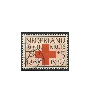 697 Rode Kruis zegel (o)