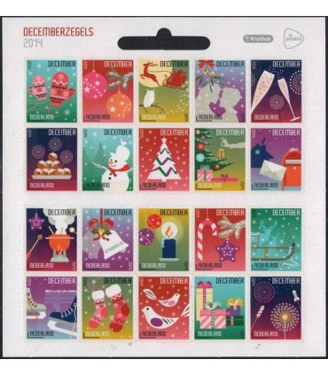 3236 - 3255 Decemberzegels (xx) logo kruidvat