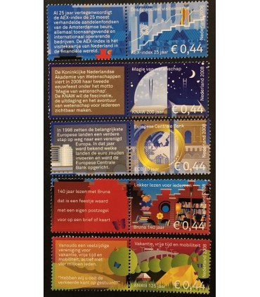 2571 - 2575 Jubileumzegels (xx)