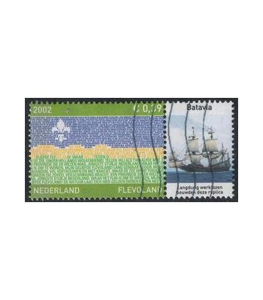 2076 Provinciezegel TAB (o) Batavia rechts