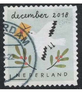 3707 Kerstzegel (o)