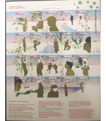 HB2115 - 2134 Decemberzegels (xx) Hangverpakking