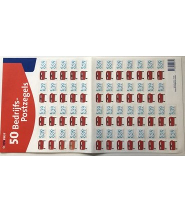 HB2209 Bedrijfspostzegels (xx) Hangverpakking