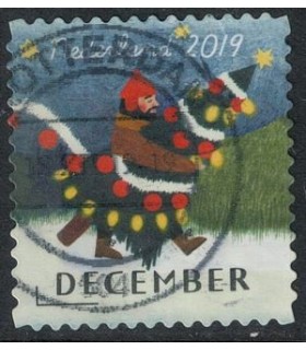 3807 Kerstzegel (o)
