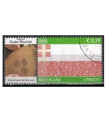 2072 Provinciezegel TAB (o) oude muziek
