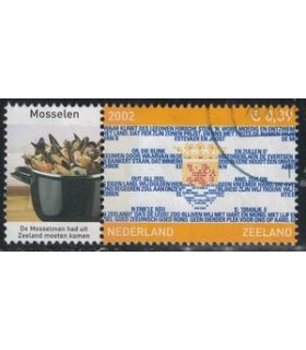 2075 Provinciezegel TAB (o) mosselen links
