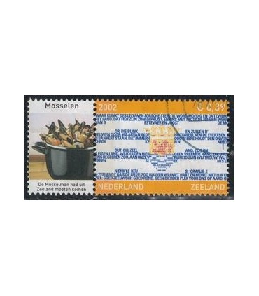 2075 Provinciezegel TAB (o) mosselen links