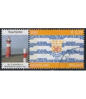 2075 Provinciezegel TAB (o) vuurtoren links
