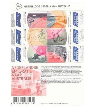 3441 - 3446b Grenzeloos Nederland - Australie (xx)