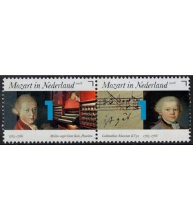 3414 - 3415 Mozart orgel-bladmuziek (xx) paar 2.