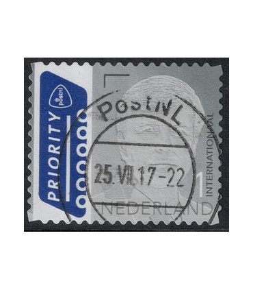 3487 Willem Alexander jaartal 2016 (o)