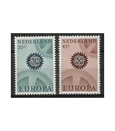 882 - 883 Europazegels (xx)