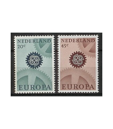884 - 885 Europazegels (xx)