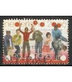 2445b Kinderzegels (o)