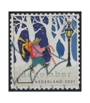 3978 Kerstzegel (o)