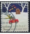 3981 Kerstzegel (o)