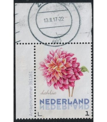 3012 Ac-05 Bloemen najaar dahlia (o) TAB