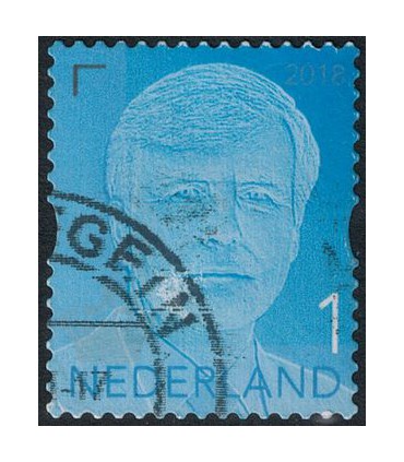 3708 Willem Alexander jaartal 2018 (o)