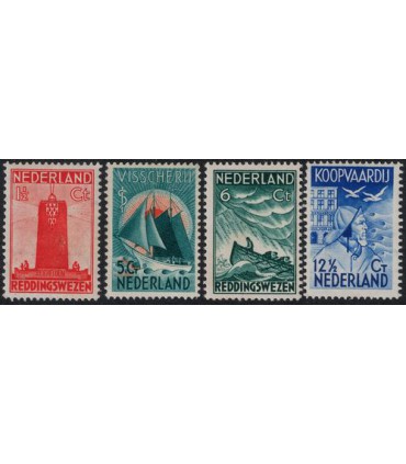 257 - 260 Zeemanszegels (xx)
