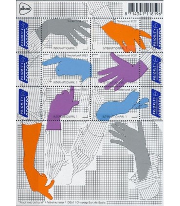 3959 - 3964 Praat met de hand (xx)