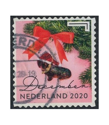 3890 Kerstzegel (o)