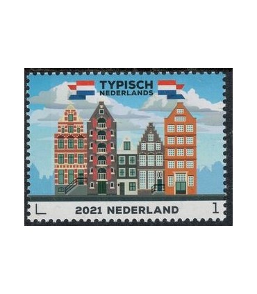 3923 Typisch Nederlands Grachtenpanden (xx)