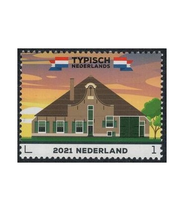 3909 Typisch Nederlands StolpBoerderij (xx)
