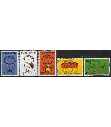 932 - 936 Kinderzegels (xx)