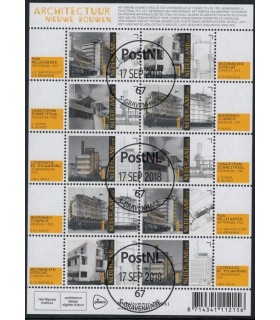 3679 - 3683 Architectuur nieuwe bouwen (o) vel