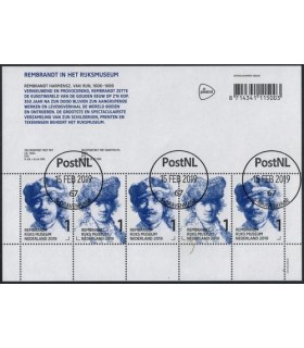 3723 - 3724 Rembrandt in het Rijksmuseum (o) vel