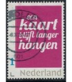 Een kaart blijft langer hangen (o)