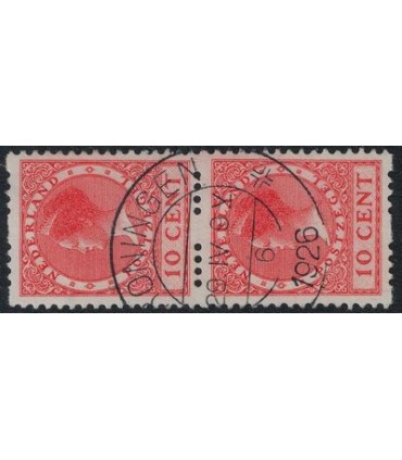 R09 Koningin Wilhelmina (o) paar