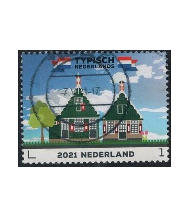 3920 Typisch Nederlands Houten Huizen (o)