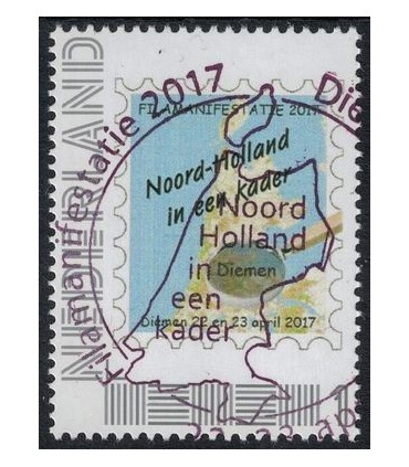 Noord-Holland in een kader (o) 3.